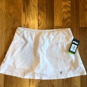 White Prince Tennis Skirt (Sz Small)
